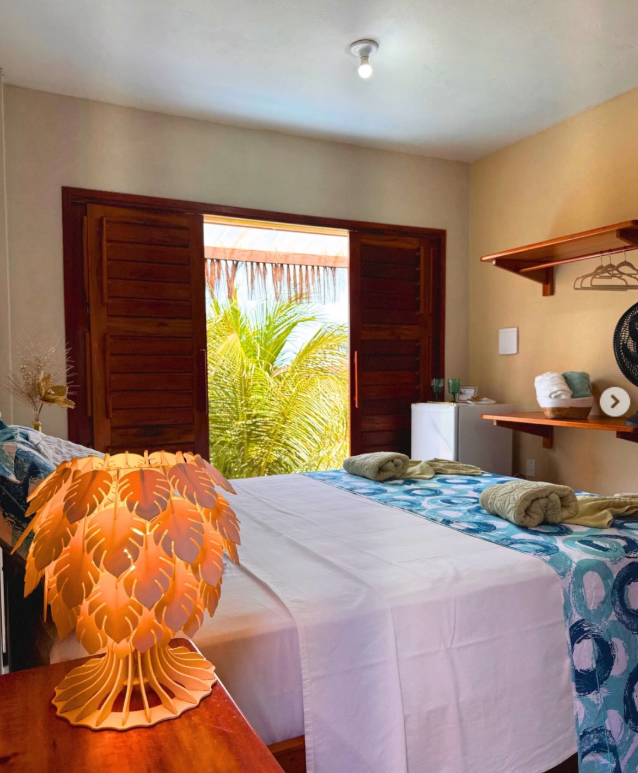 Suíte Master com varanda e rede